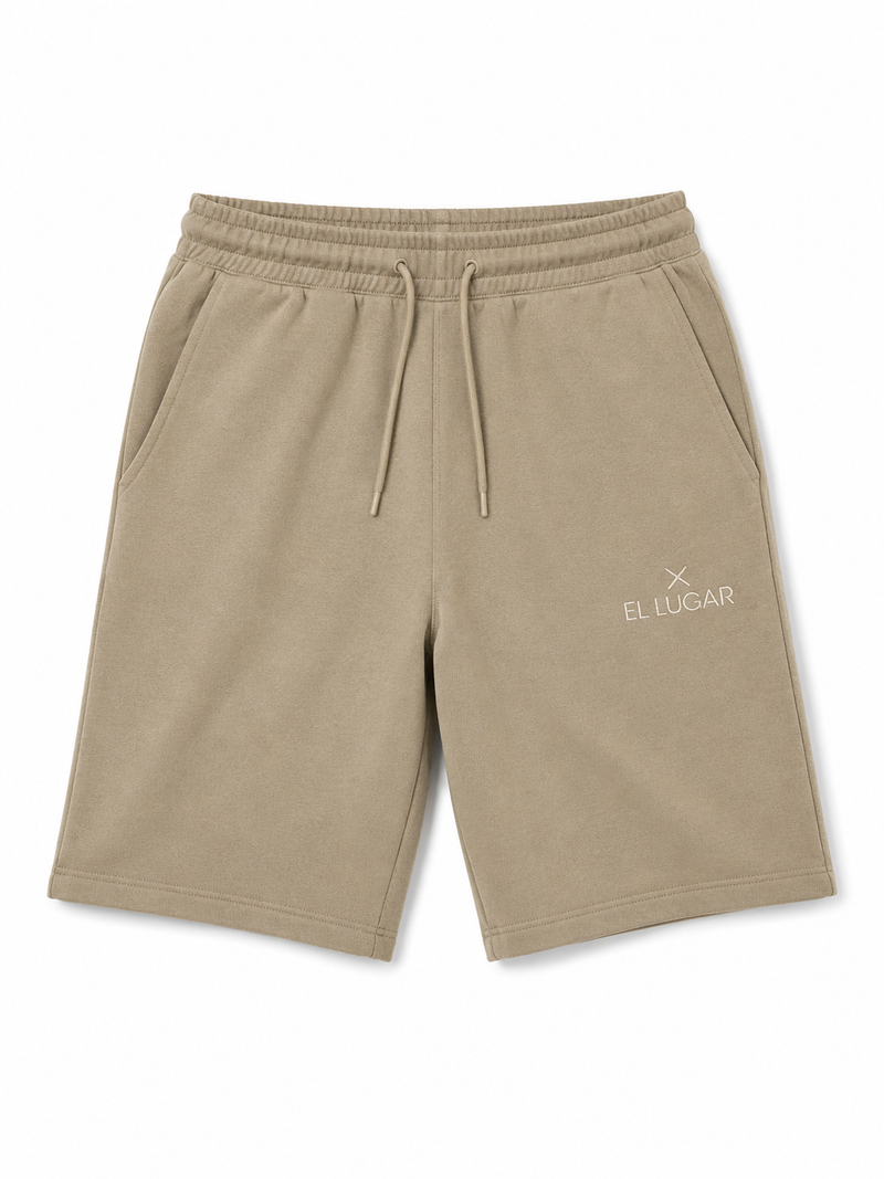 El Lugar Short – Taupe