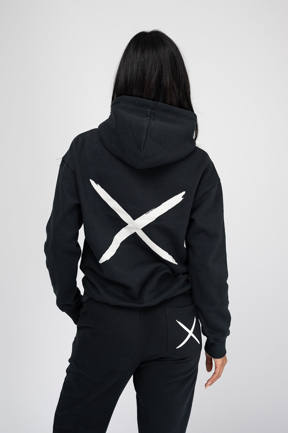 El Lugar Hooded Sweat – Black