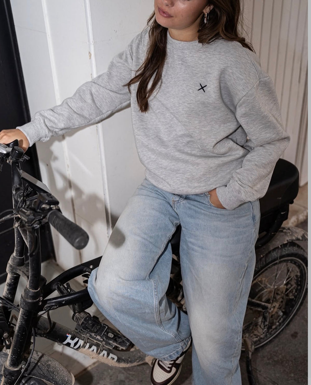 El Lugar Sweater – Grey Melange